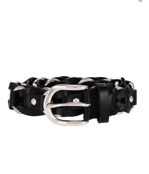 Bali Belt - Black / Silver