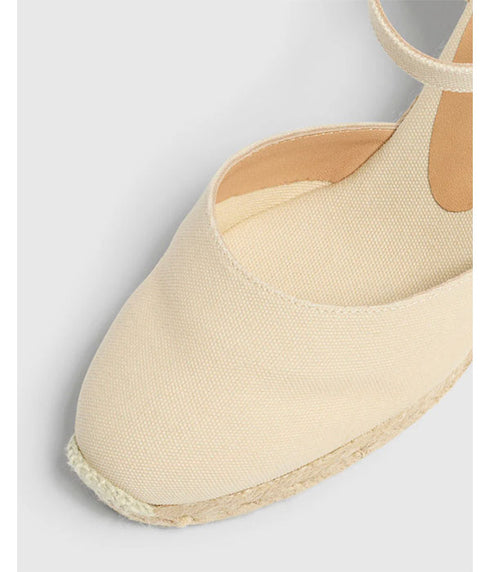 Carol Wedge Espadrille - Ivory
