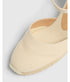Carol Wedge Espadrille - Ivory
