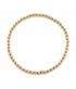 3MM Gold Ball Bracelet