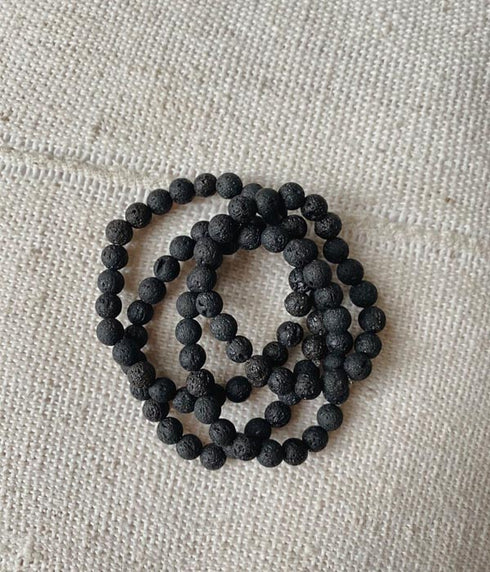 The Black Lava Bracelet