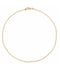 2MM Gold Ball Necklace - 13"