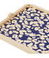 Cheetah Navy Square Tray