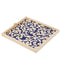 Cheetah Navy Square Tray