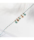 Eye Diamond Pendant - Turquoise/YG