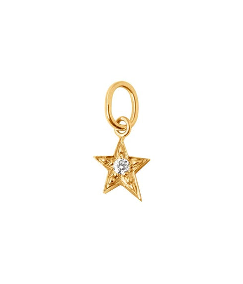 Star Diamond Pendant - YG