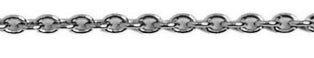 Mini Link Chain 16"-18" - Oxidized