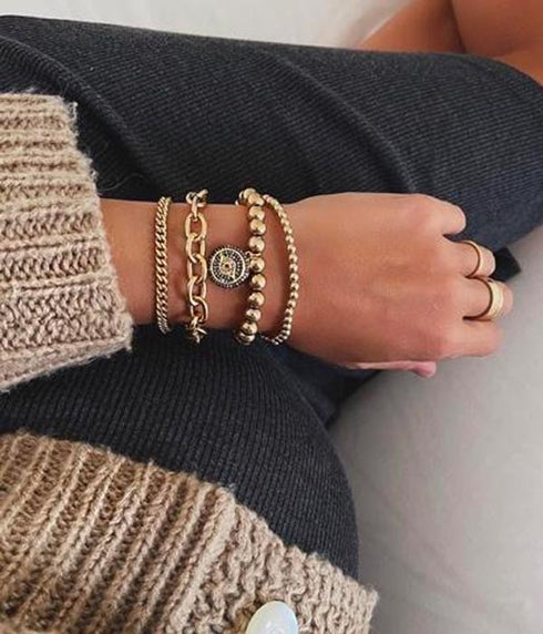 Paloma Link Bracelet - Gold