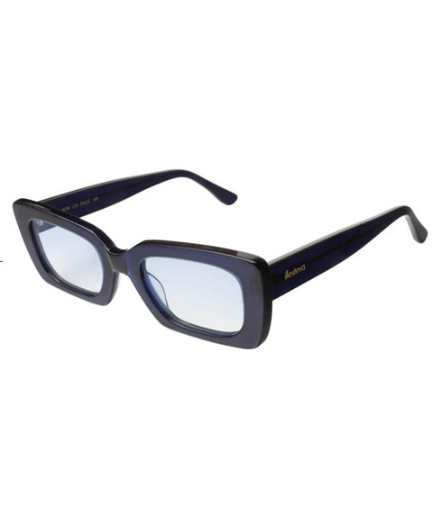 Wilson - Navy w/ Sky Flat See Through Lenses