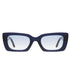 Wilson - Navy w/ Sky Flat See Through Lenses
