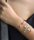 5 Dot Diamond Bracelet - Yellow Gold