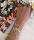 5 Dot Diamond Bracelet - Yellow Gold