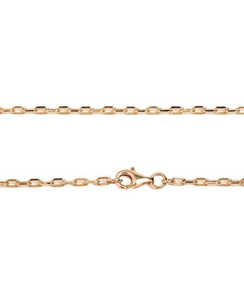 19" Long Link Chain - 14K