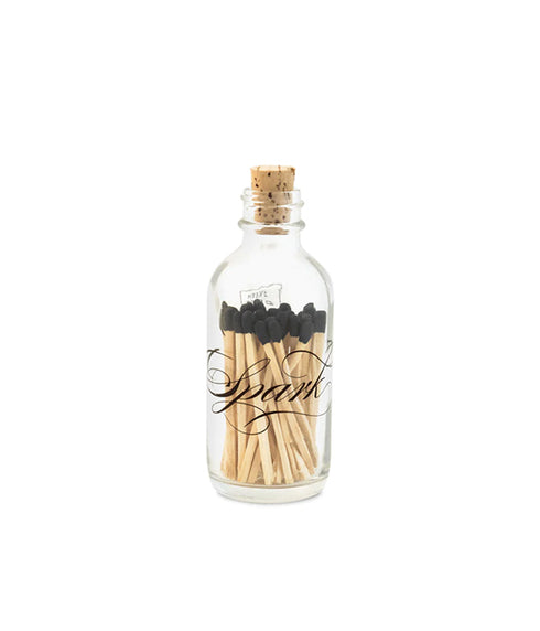 Calligraphy Mini Match Bottle - Spark