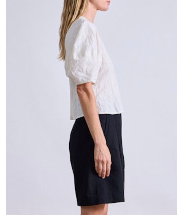 Lino Top - Cream