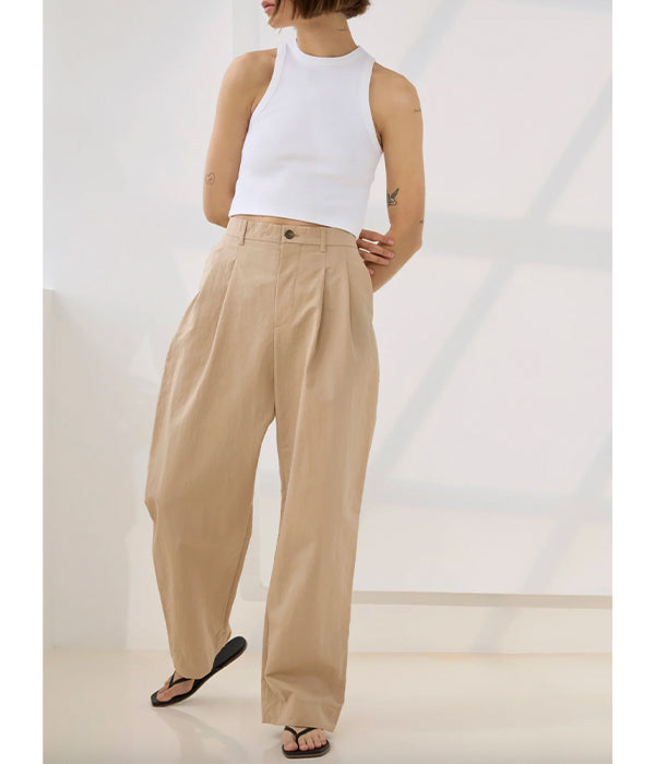 The Cropped Not So Basic Tank - White