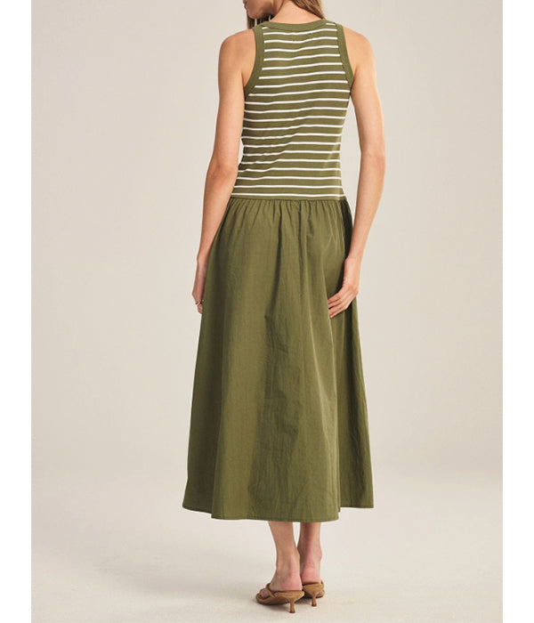 Romina Dress - Kale