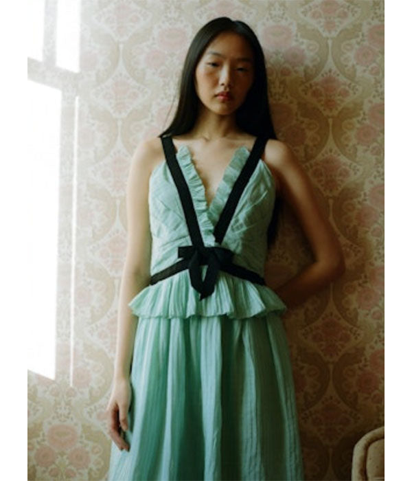 Thalia Midi Dress - Mint