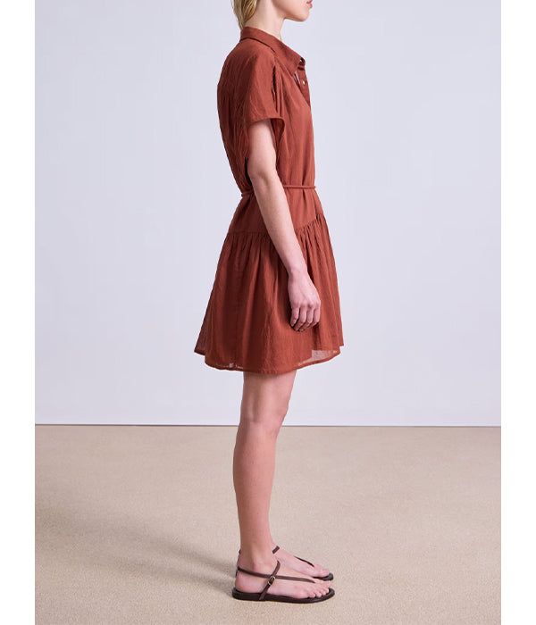 Agnezca Mini Dress - Smoked Paprkia
