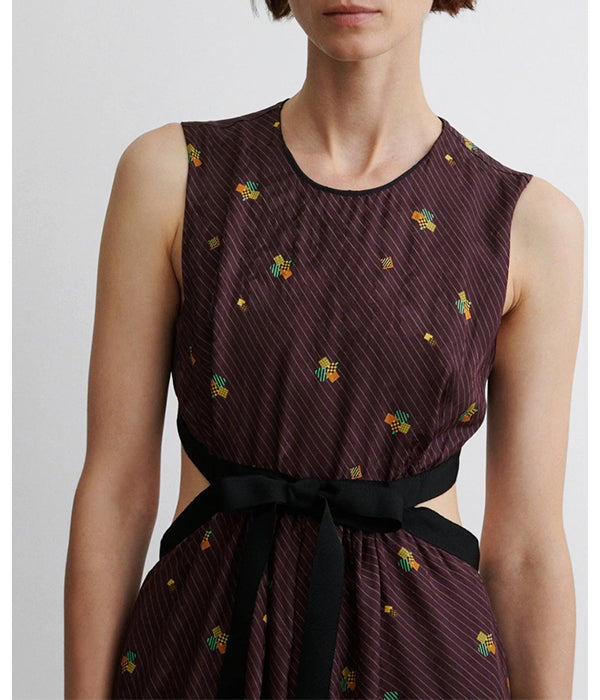 Noah Dress - Bordeaux