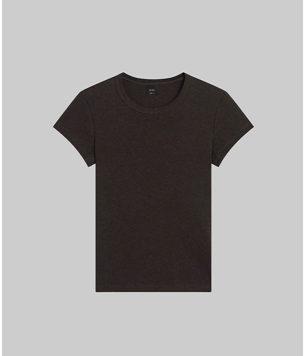 Nando Slim Fit Tee - Hickory Melange