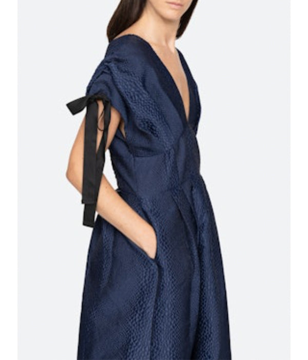Fayetta Dress - Navy