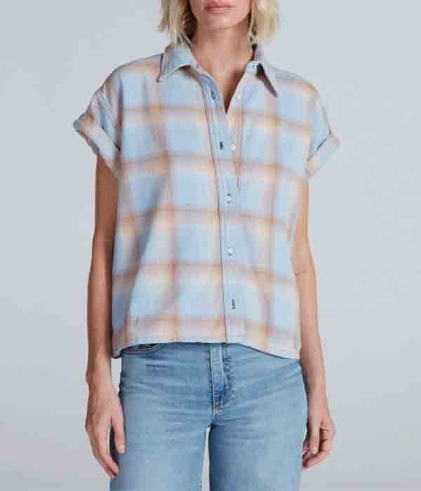 Virginia Shirt - Blue Plaid