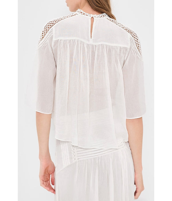 Parina Top - White