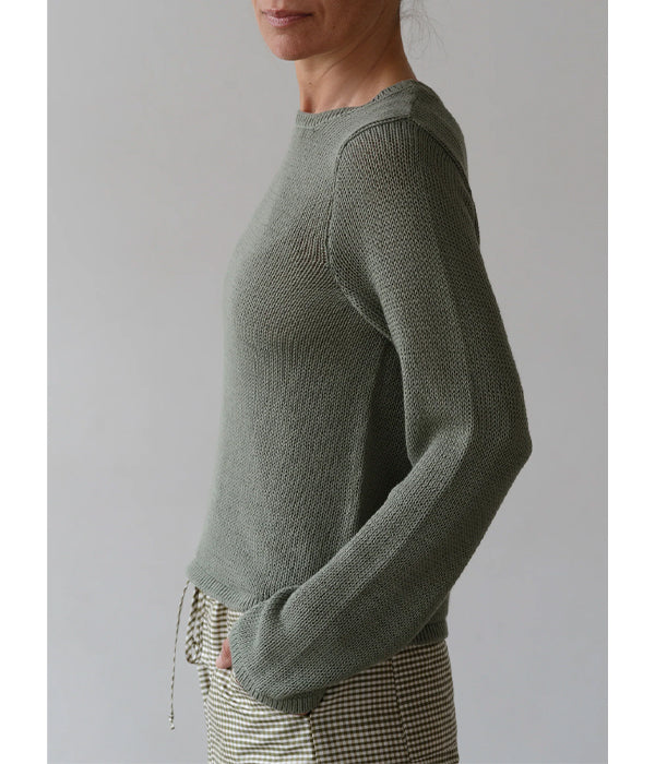 The Knit Long Sleeve - Dill