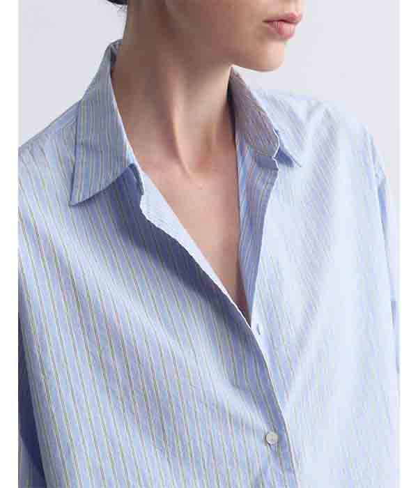 Yorke Striped Shirt - Ciel Stripes