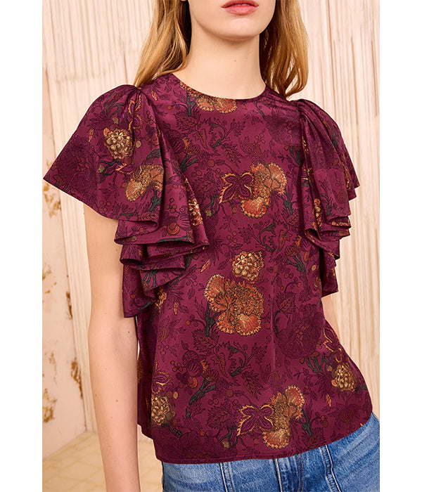 Lena Blouse - Peony