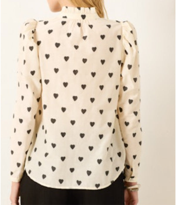 Artemis Shirt - Onyx Heart