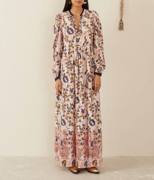 Winifred Dress - Peacock