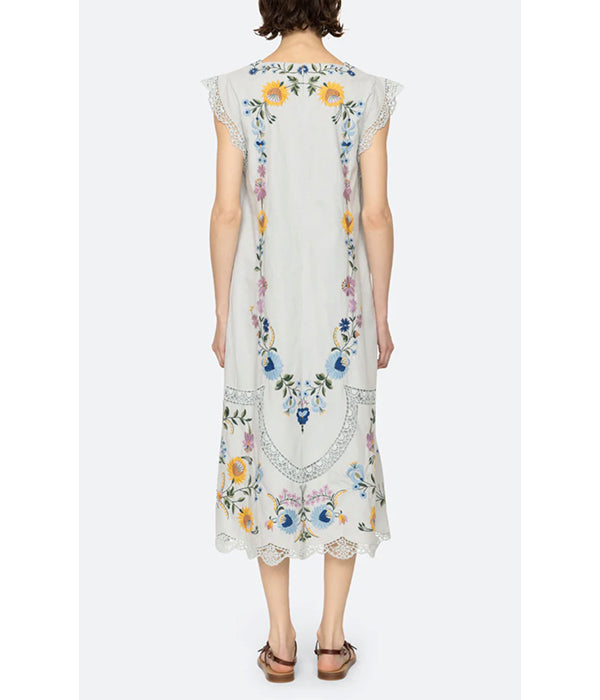 Celina Dress - Sky Blue