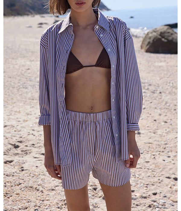 The Everything Shirt - Desert Stripe