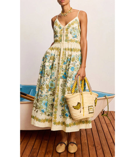 Sophia Midi Dress - Multi
