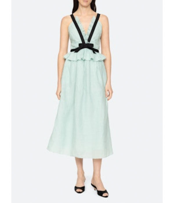 Thalia Midi Dress - Mint