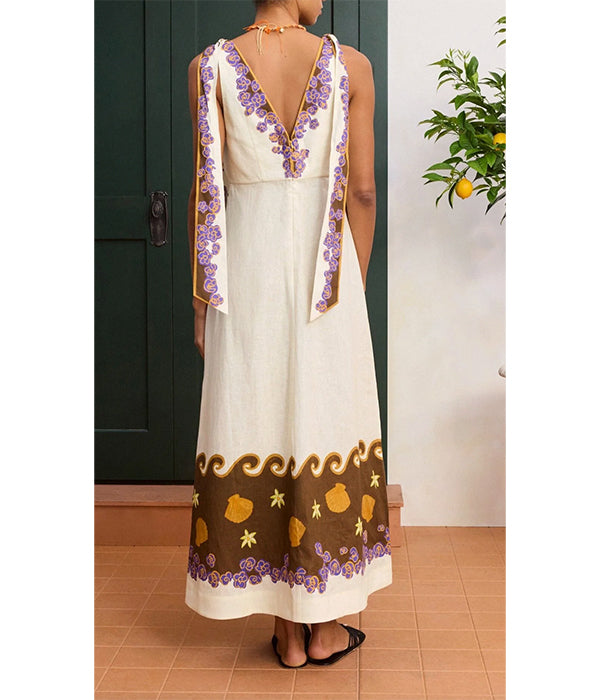 Island Cove Ballet Day Dress - Multi