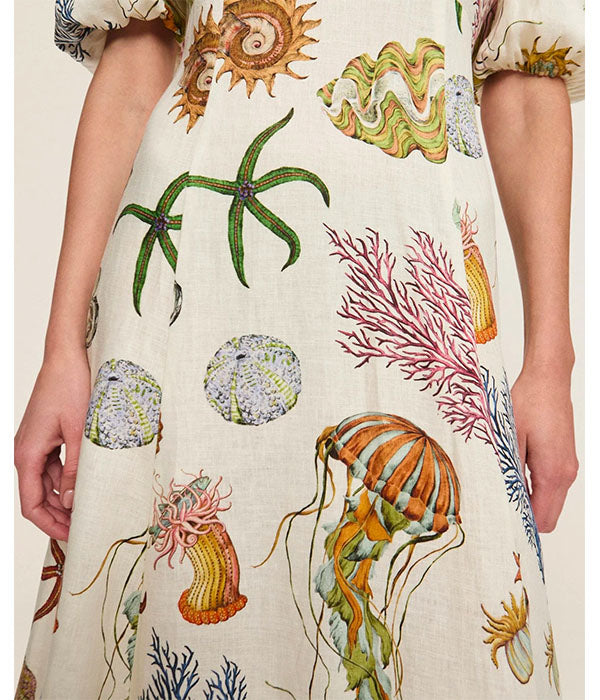 Sea Midi Dress