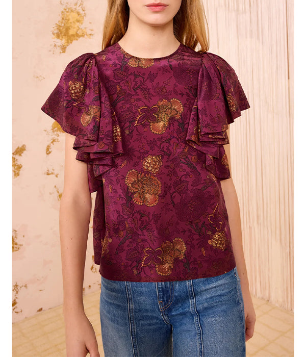Lena Blouse - Peony