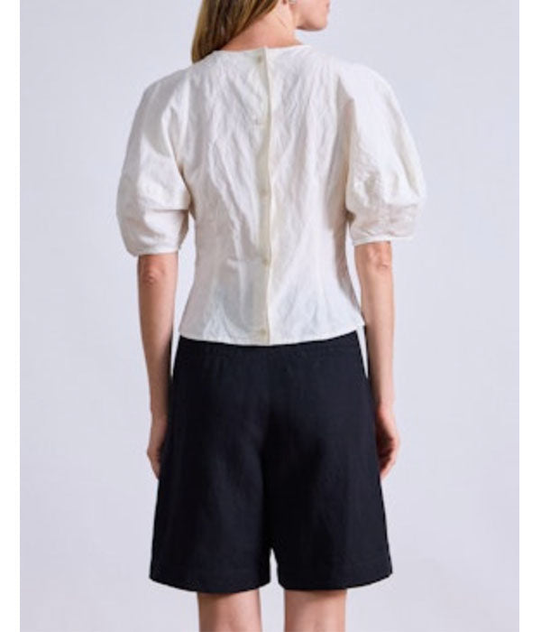 Lino Top - Cream