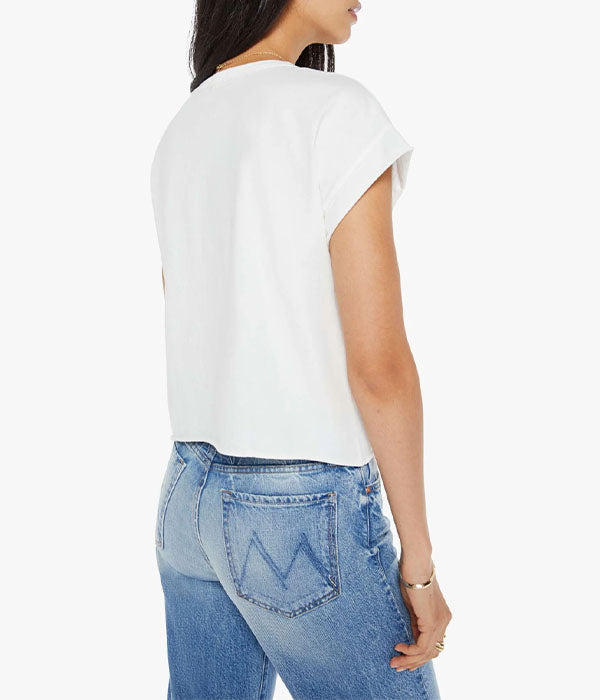 The Keep On Rolling Pocket Tee - Flower Patch