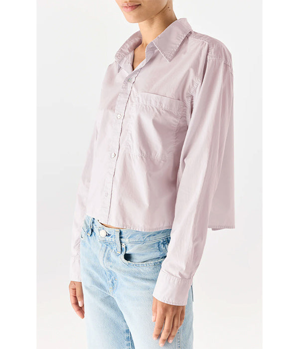 Ruth Crop Shirt - Wisteria
