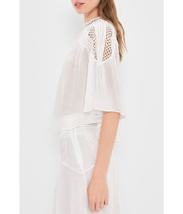 Parina Top - White