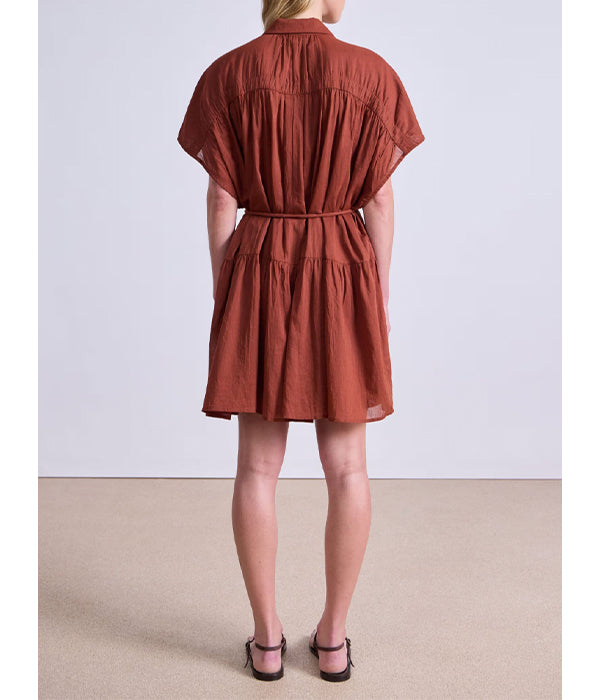 Agnezca Mini Dress - Smoked Paprkia