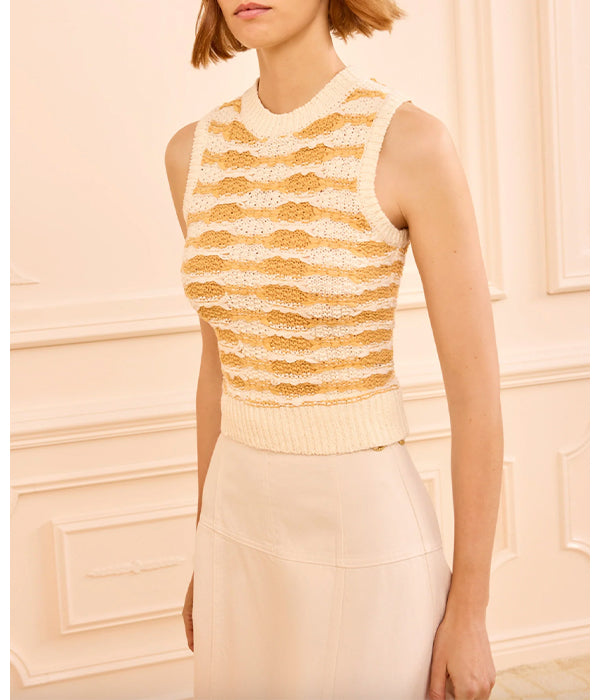 Patrizia Knit Top - Beach