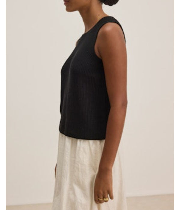 Muna Knit Top - Black
