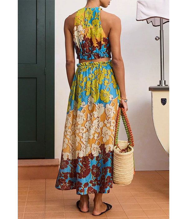 Splice Top - Floral Multi