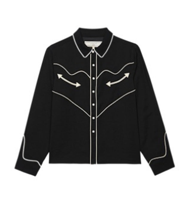 The Western Shirt - Black