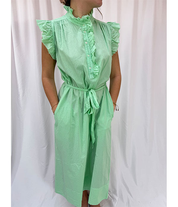 April Dress - Pistachio